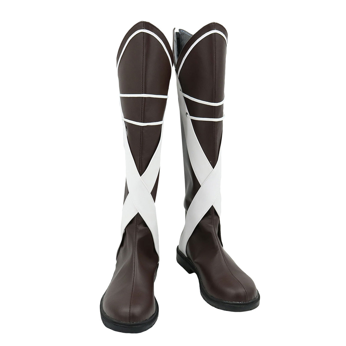 Mushoku Tensei: Jobless Reincarnation Rudeus Greyrat Brown White Shoes Cosplay Boots Shoes/Boots - Tophatter Daily Deals